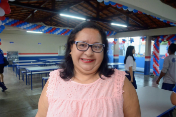 Foto: Professora Vânia Melo - Foto: Eliseu Dias / Ascom Seduc